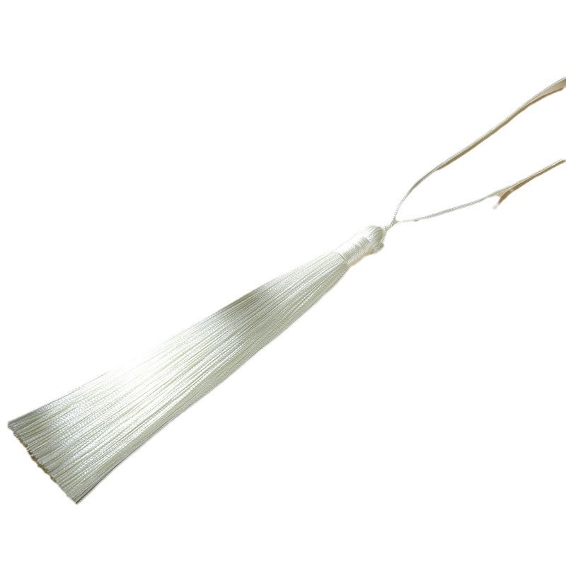 Wholesale of 12-centimeter-long tassel small pendant, ancient-style cheongsam and Hanfu clothing accessories, car pendants and bookmarks Item Picture