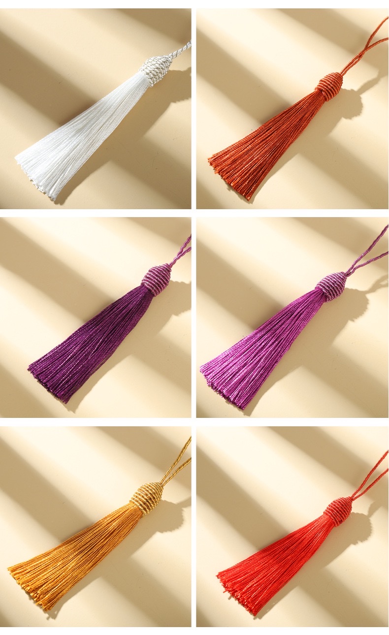 Threaded small tassel tassel tassel lace tassel decorative accessories detail image 5