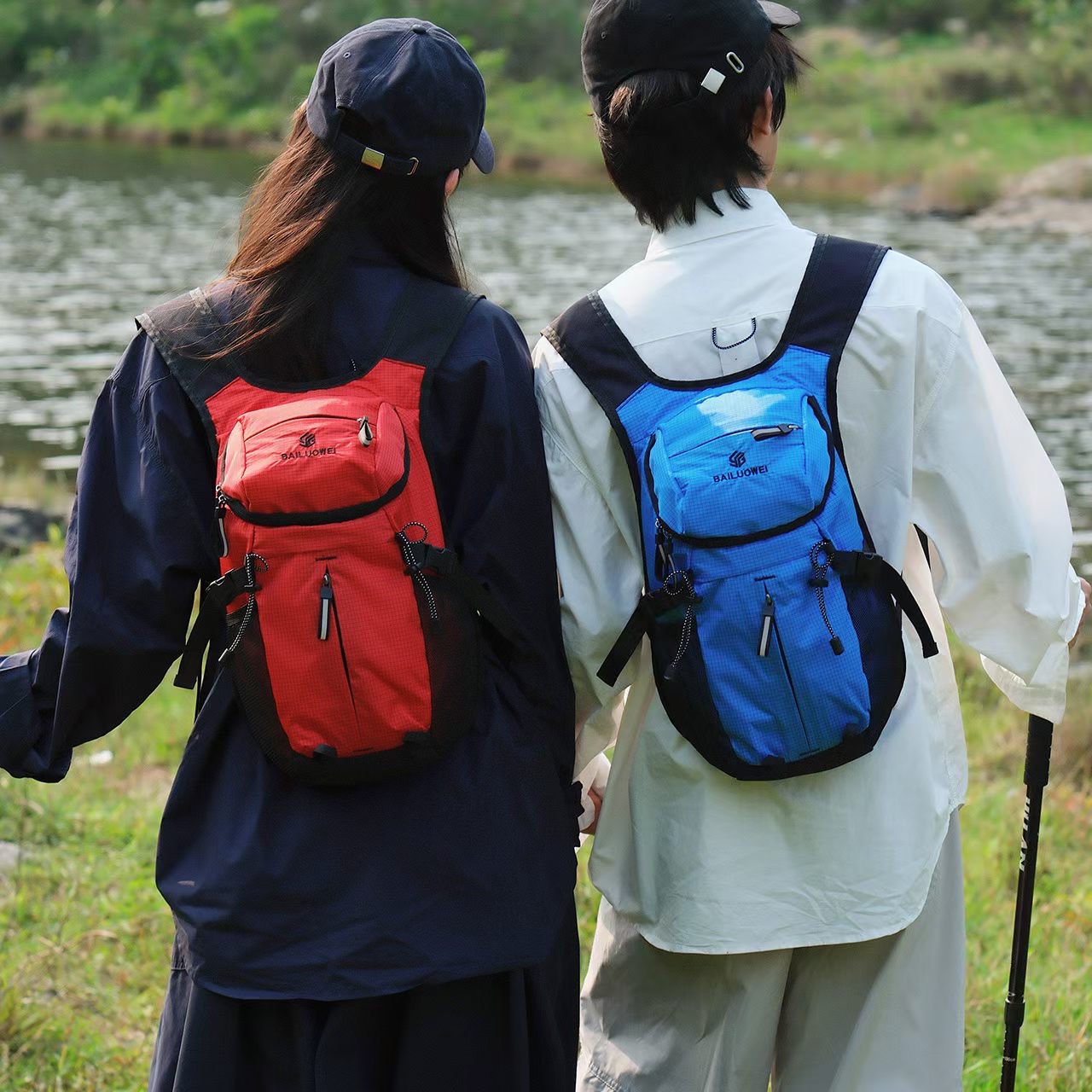 2025 New outdoor double-shoulder large-capacity comfortable backpack detail image 2