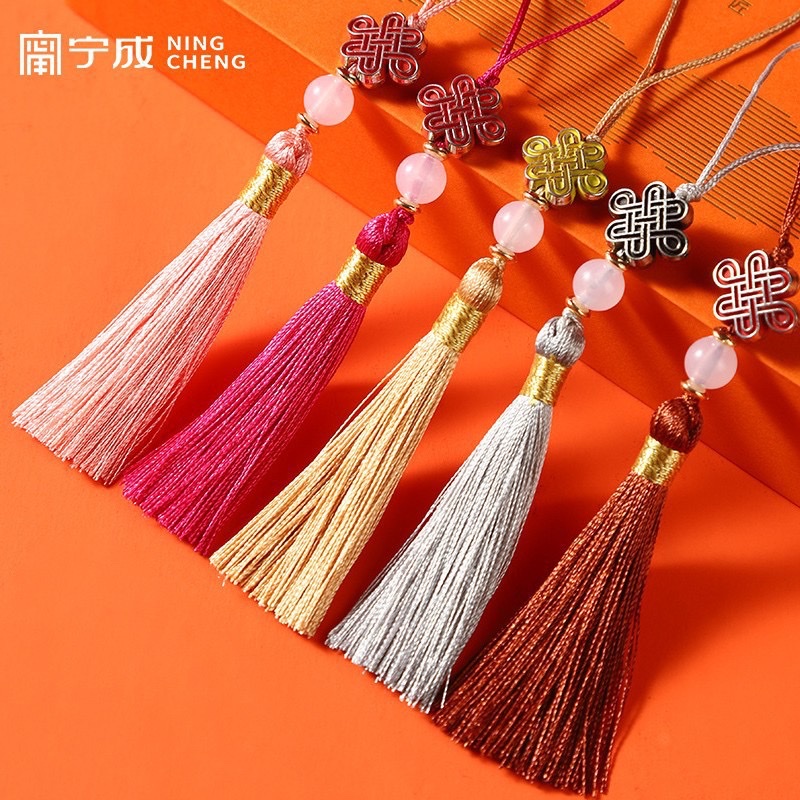 Small pendant tassel tassel fringe lace tassel decorative accessories Application Scenario
