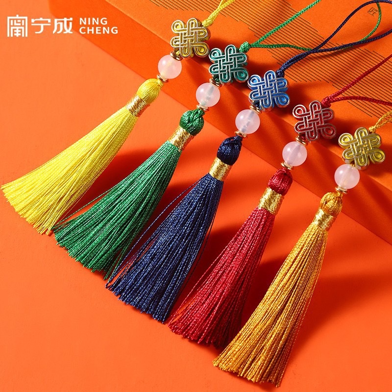 Small pendant tassel tassel fringe lace tassel decorative accessories details Picture
