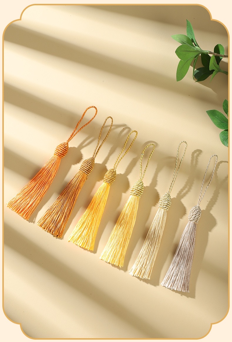 Threaded small tassel tassel tassel lace tassel decorative accessories detail image 10
