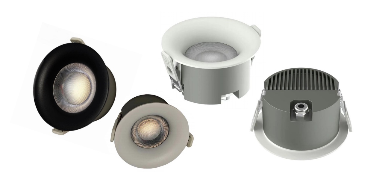SXL waterproof downlight ip65 embedded deep anti-glare pool bathroom ceiling light high color rendering for bathrooms, kitchens and hotels details Picture