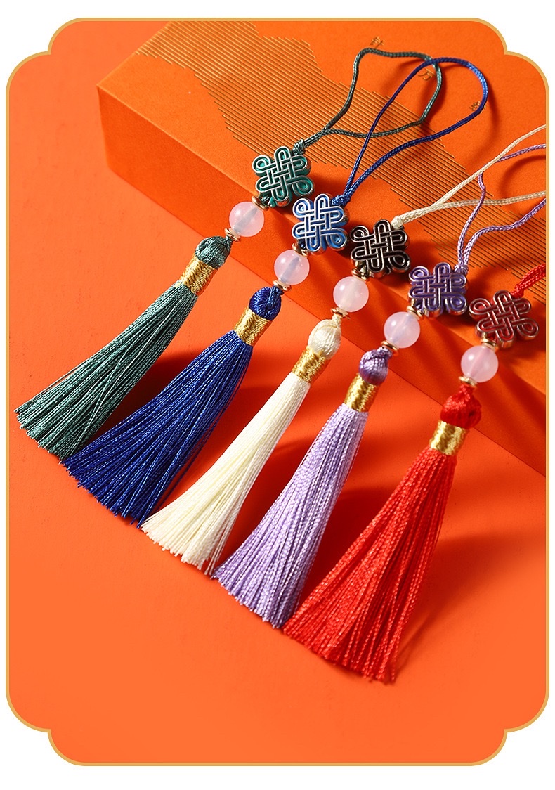 Small pendant tassel tassel fringe lace tassel decorative accessories detail image 14
