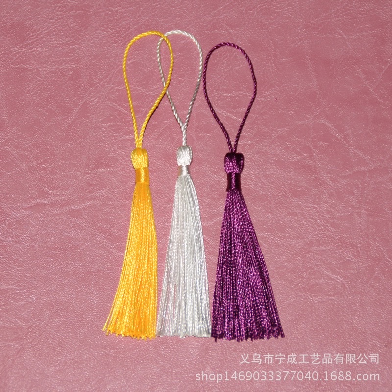 90-thread tassel small pendant, ancient-style hanging ornament, bookmark, hair accessory, wedding candy box, tassel, retro fan pendant, pendant detail image 12