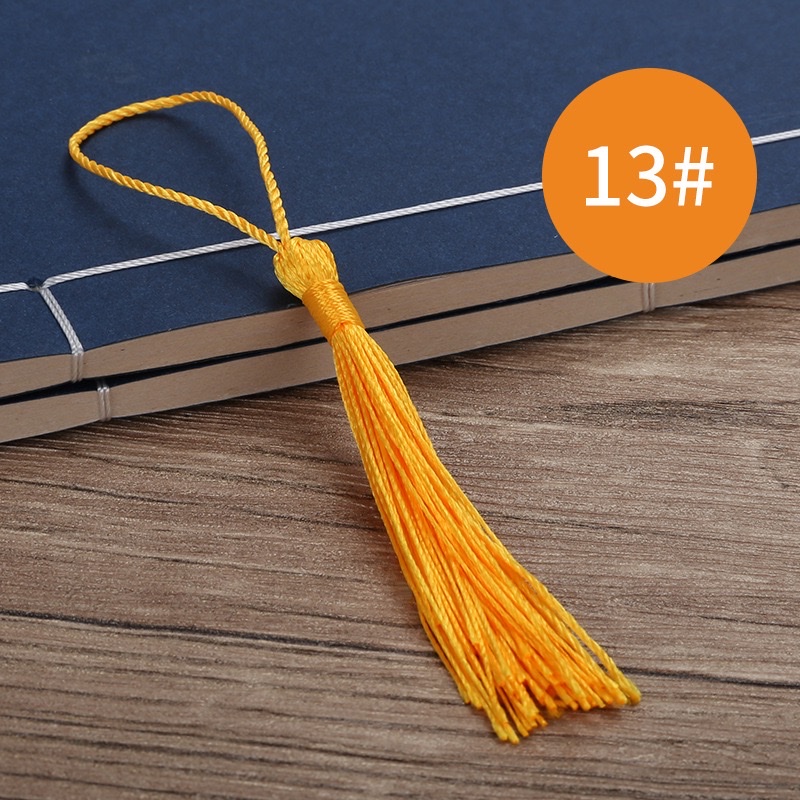 Tassel, small tassel, ancient-style pendant, bookmark, hair accessory, wedding candy box, tassel pendant, retro fan pendant, accessory pendant detail image 17