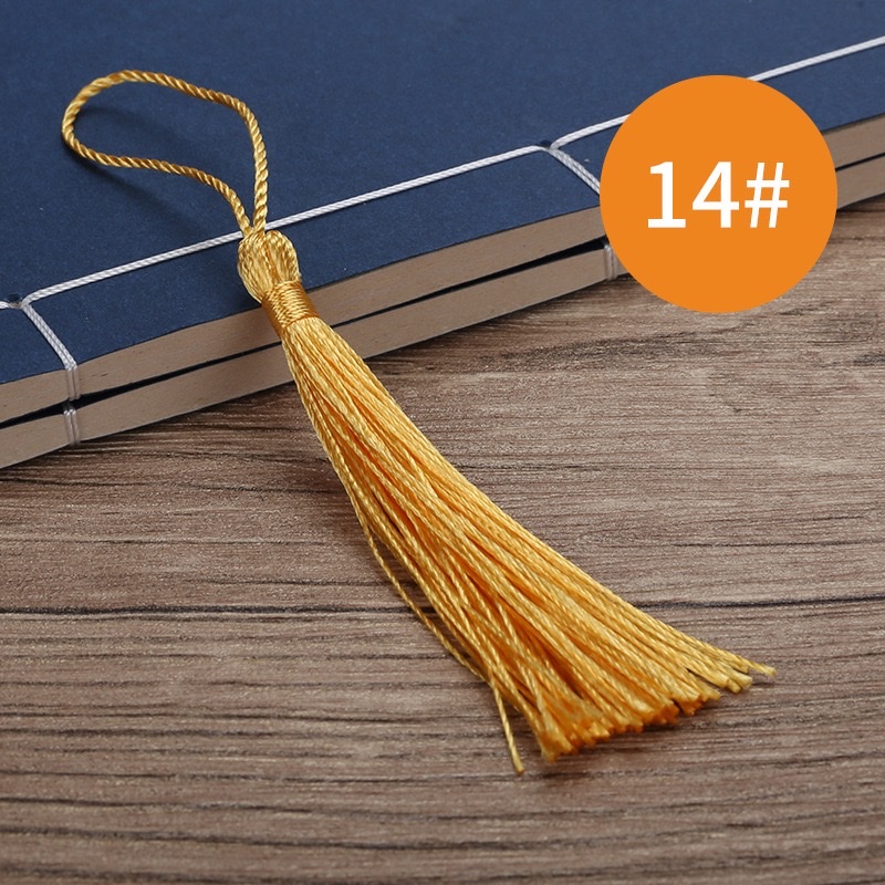 Tassel, small tassel, ancient-style pendant, bookmark, hair accessory, wedding candy box, tassel pendant, retro fan pendant, accessory pendant detail image 16