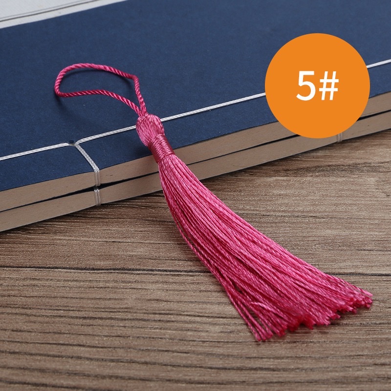 Tassel, small tassel, ancient-style pendant, bookmark, hair accessory, wedding candy box, tassel pendant, retro fan pendant, accessory pendant detail image 10