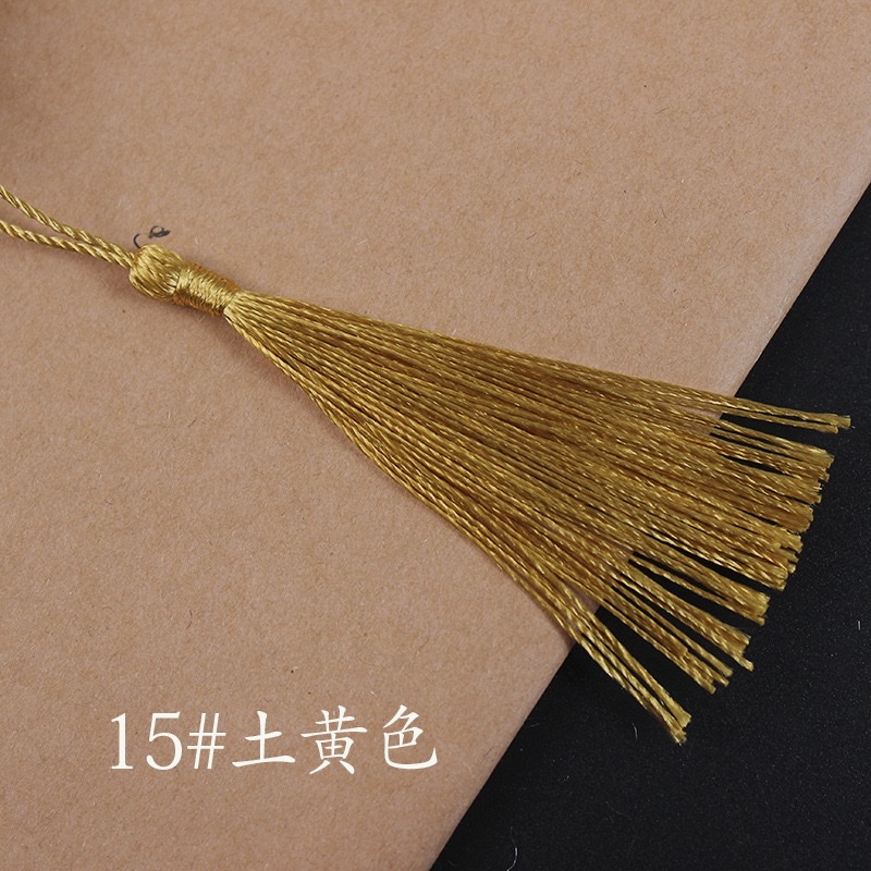 Tassel, small tassel, ancient-style pendant, bookmark, hair accessory, wedding candy box, tassel pendant, retro fan pendant, accessory pendant detail image 18