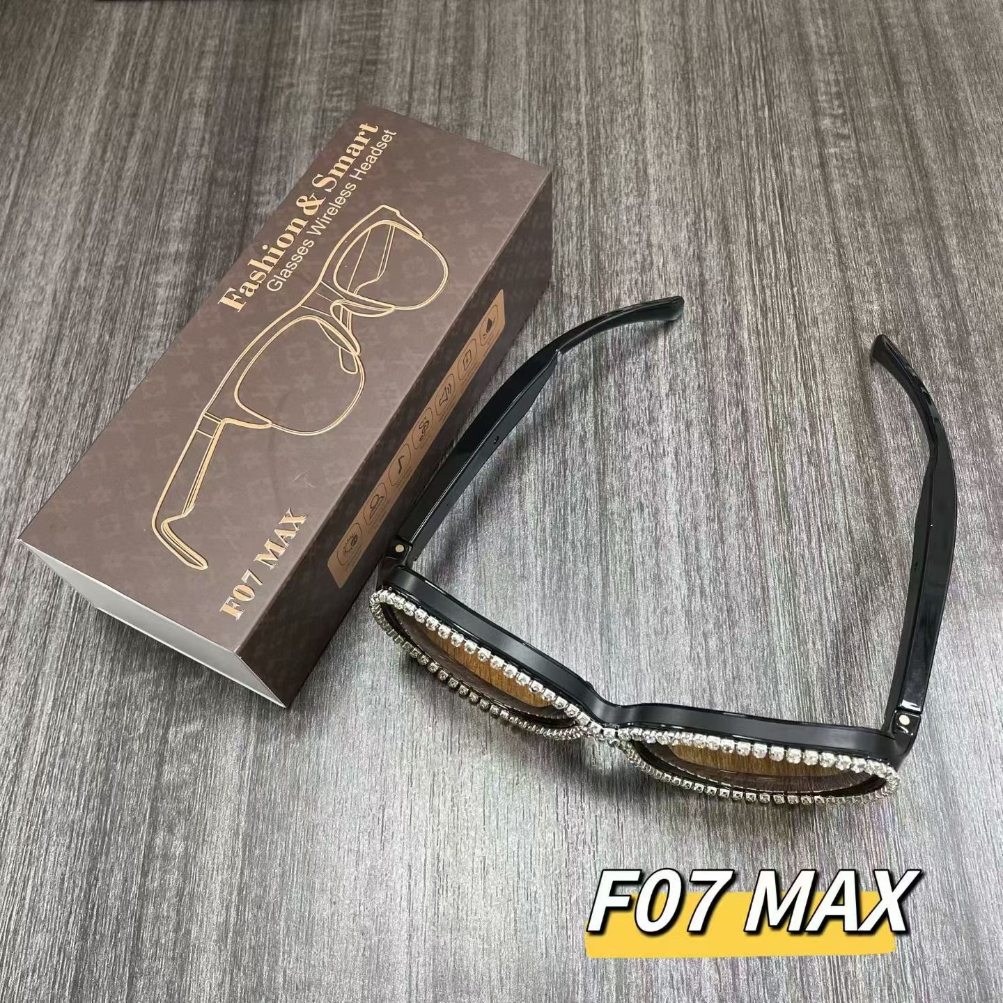 Light luxury women's fashion glasses: Ai translation + calls + music listening details Picture