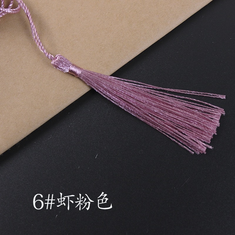 Tassel, small tassel, ancient-style pendant, bookmark, hair accessory, wedding candy box, tassel pendant, retro fan pendant, accessory pendant detail image 11