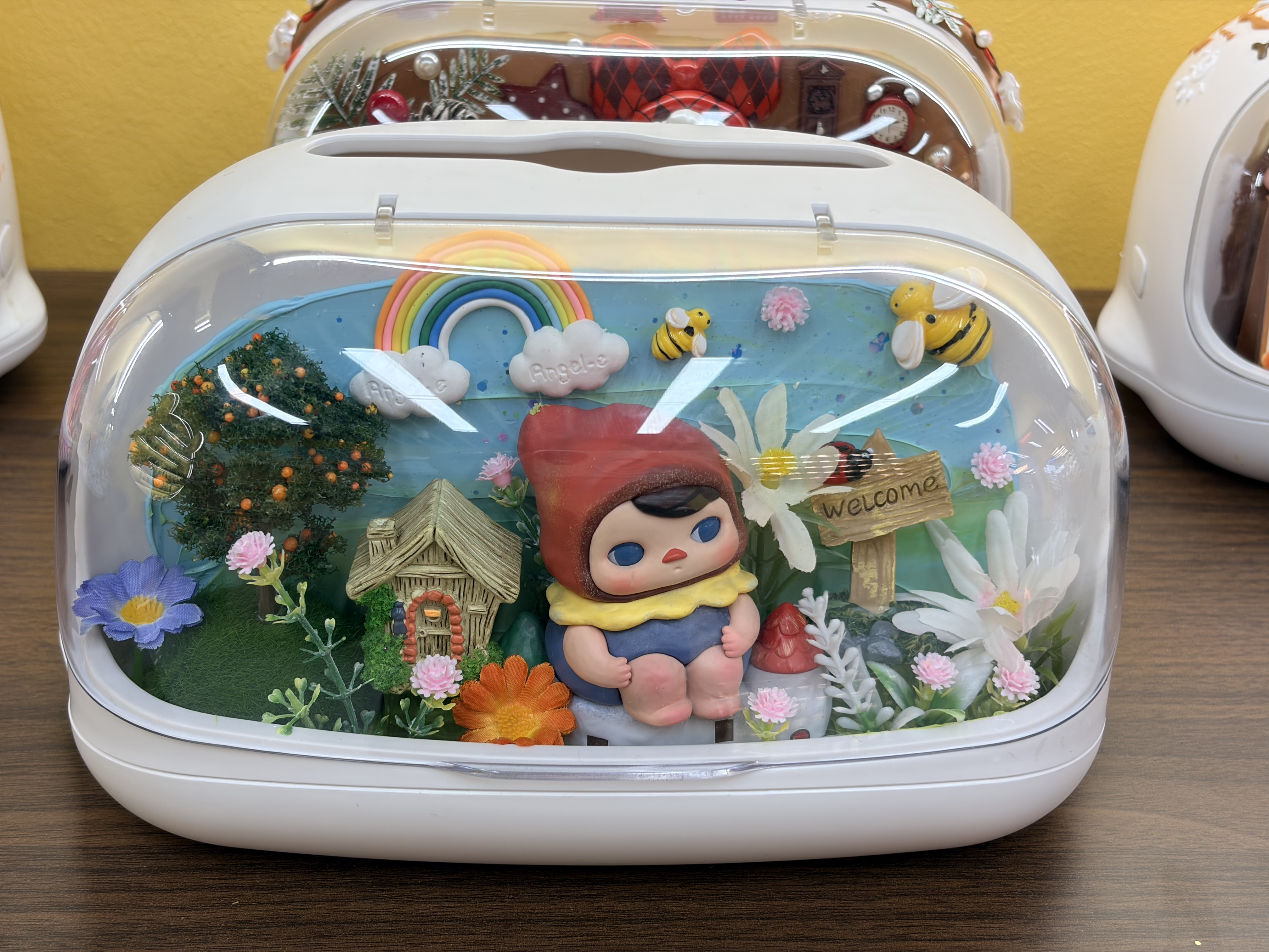 创意礼品展示纸巾盒