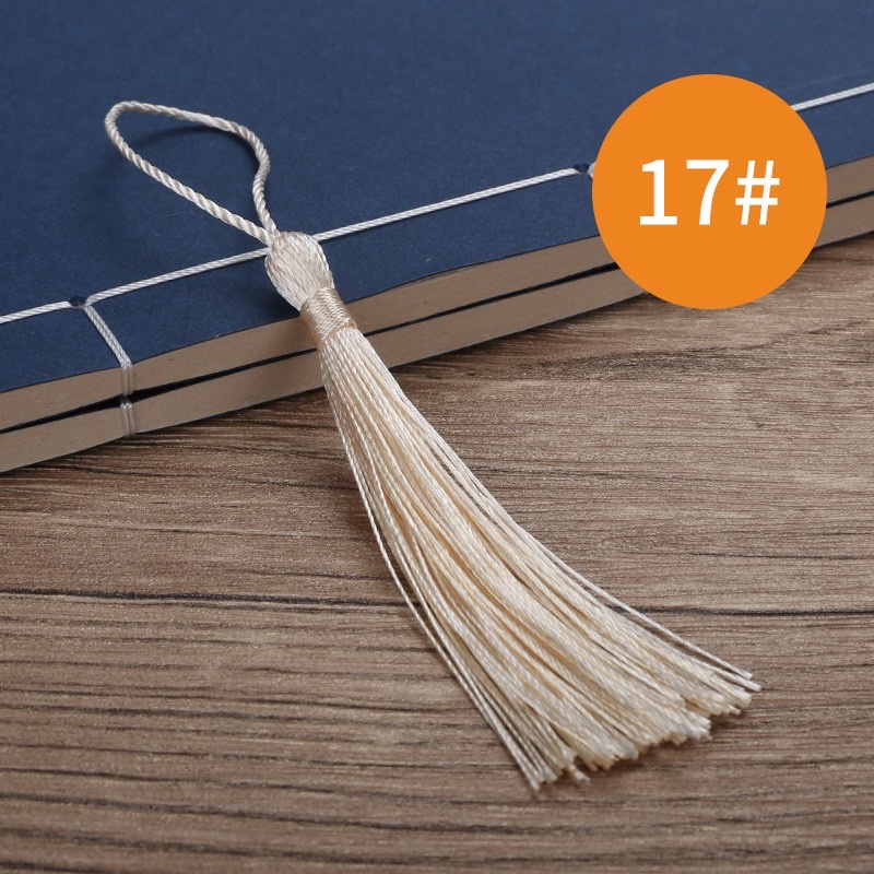 Tassel, small tassel, ancient-style pendant, bookmark, hair accessory, wedding candy box, tassel pendant, retro fan pendant, accessory pendant detail image 19