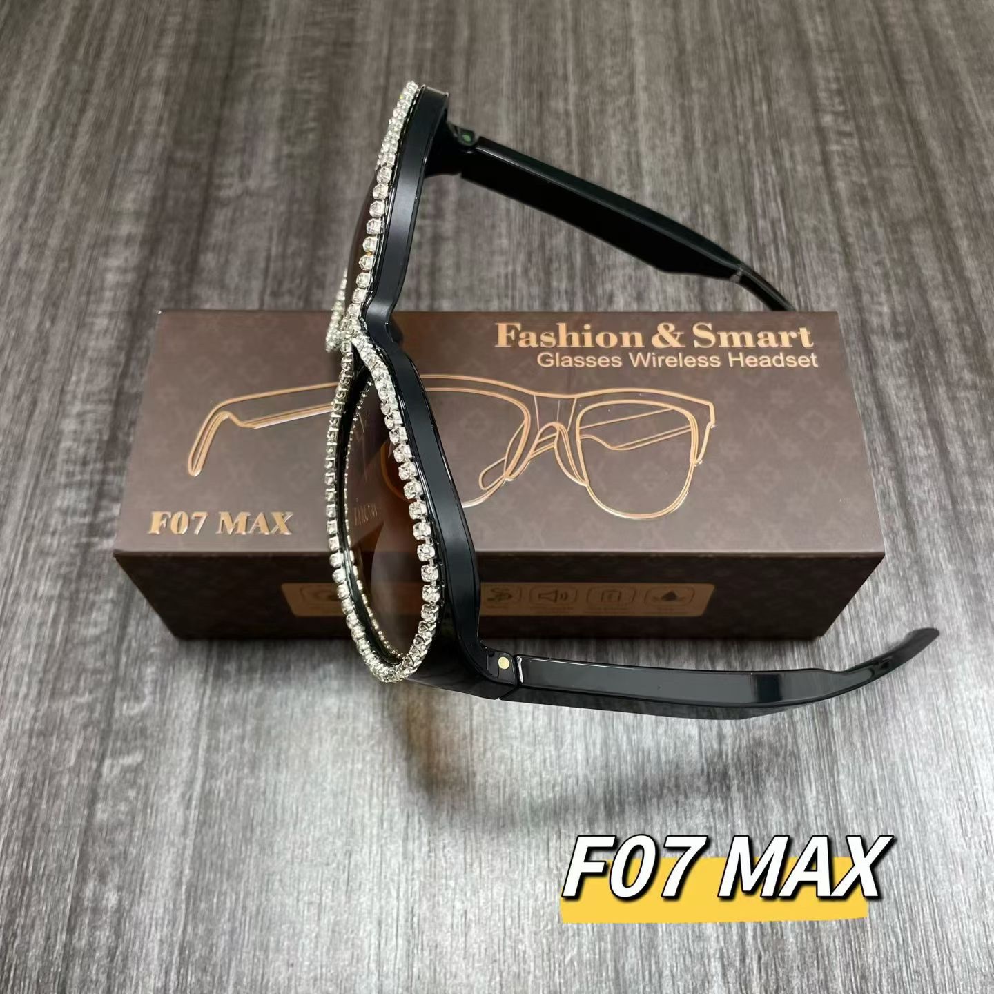Light luxury women's fashion glasses: Ai translation + calls + music listening Specification image