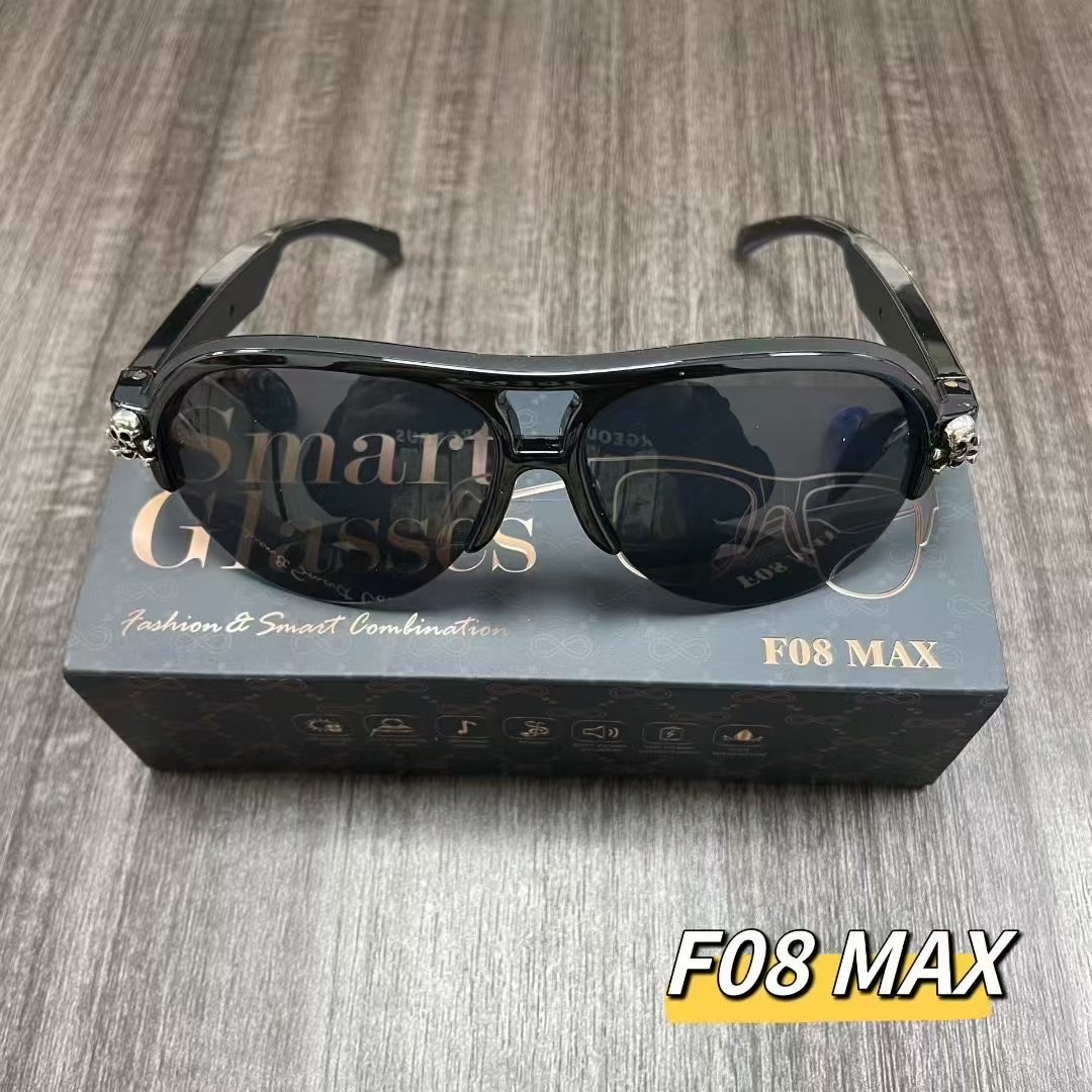 Fashionable men's glasses: Ai translation + calls + music listening Application Scenario