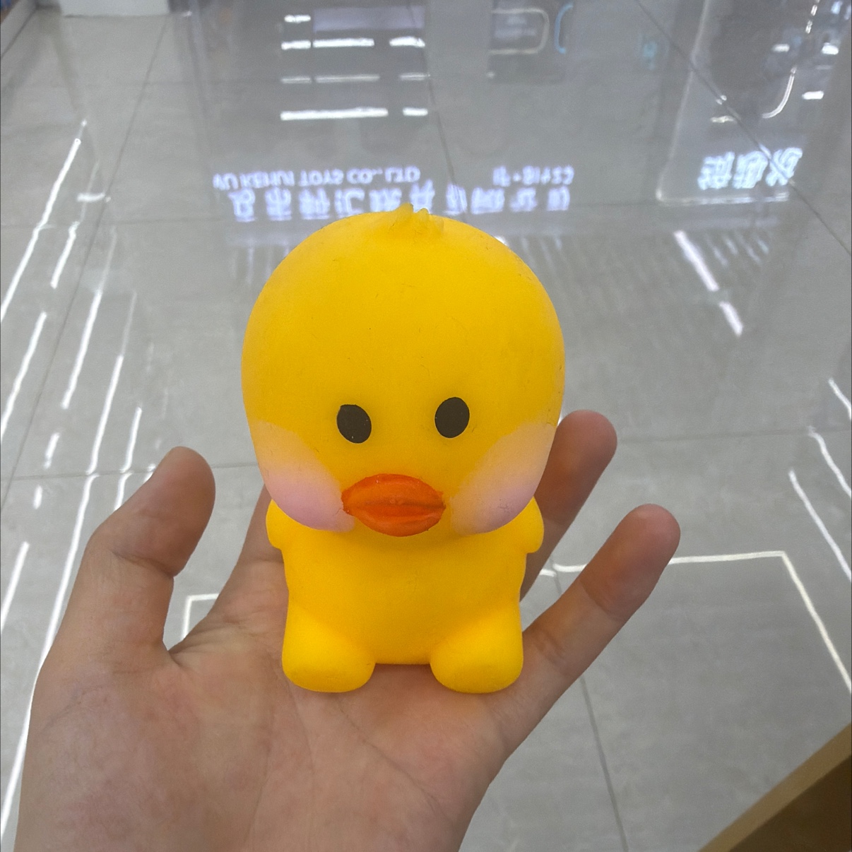 Toy duckling