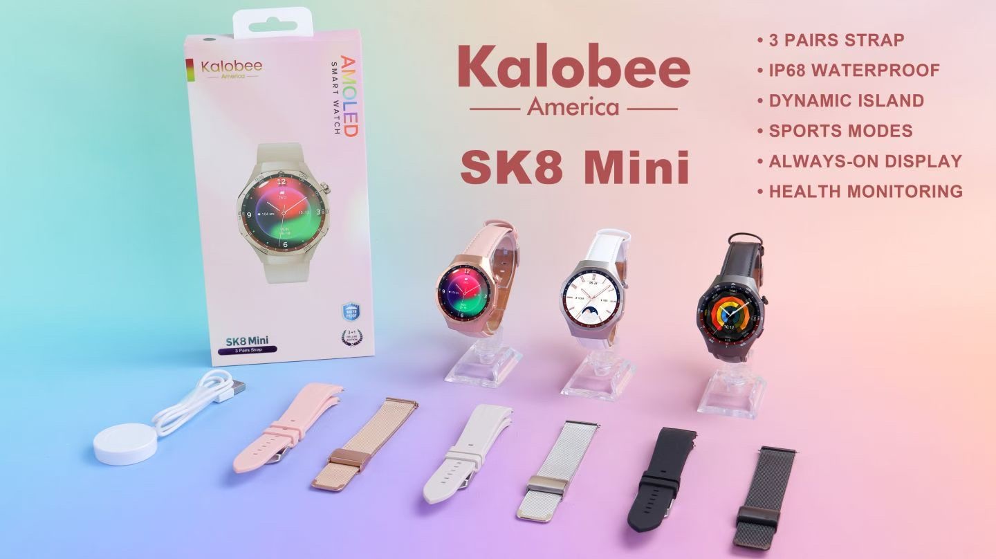 SK8 mini 高品质 女款智能手表 接打电话 测心率 血氧 睡眠监测 运动监测 防水智能手表