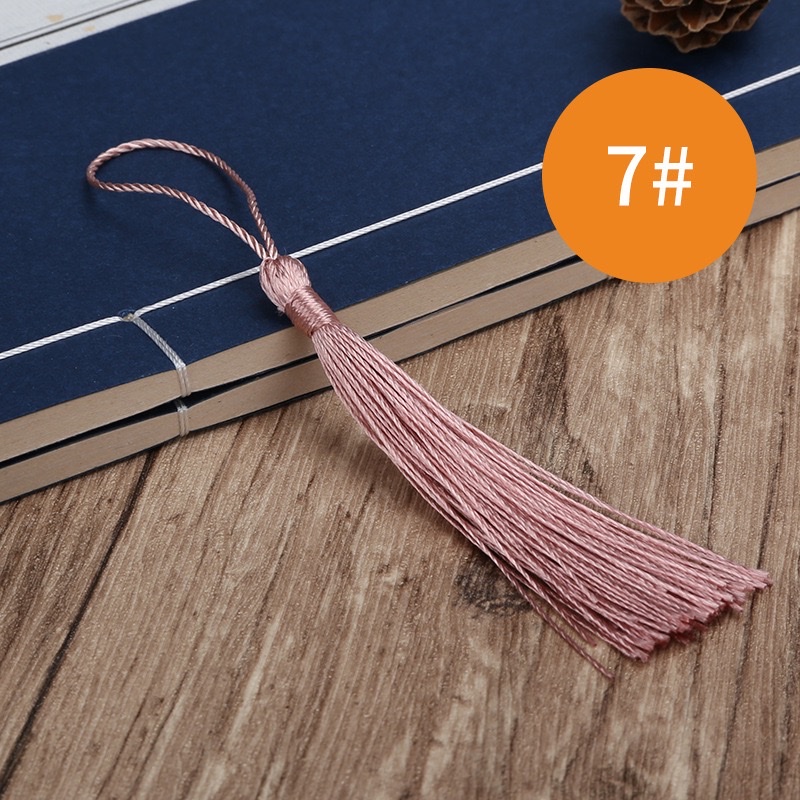 Tassel, small tassel, ancient-style pendant, bookmark, hair accessory, wedding candy box, tassel pendant, retro fan pendant, accessory pendant detail image 13