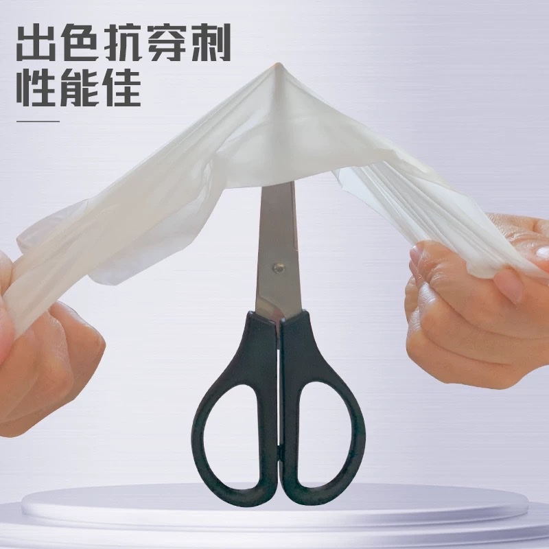 一次性手套家用防护厨房清洁餐饮卫生加厚美容 防油防水产品图