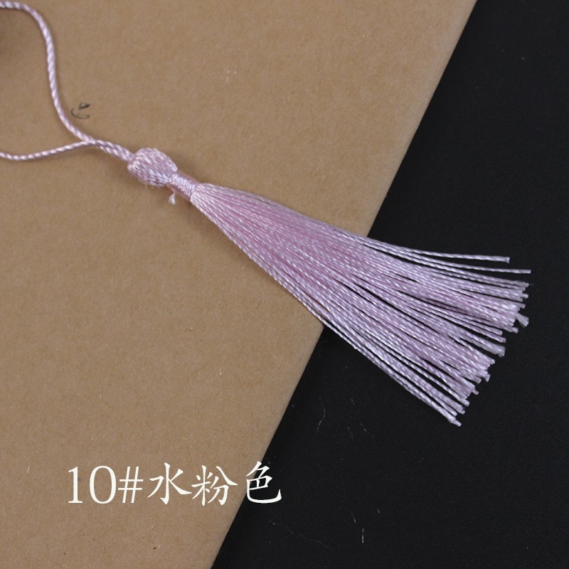 Tassel, small tassel, ancient-style pendant, bookmark, hair accessory, wedding candy box, tassel pendant, retro fan pendant, accessory pendant detail image 14