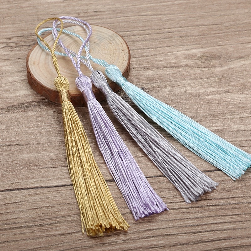 Tassel, small tassel, ancient-style pendant, bookmark, hair accessory, wedding candy box, tassel pendant, retro fan pendant, accessory pendant Specification image