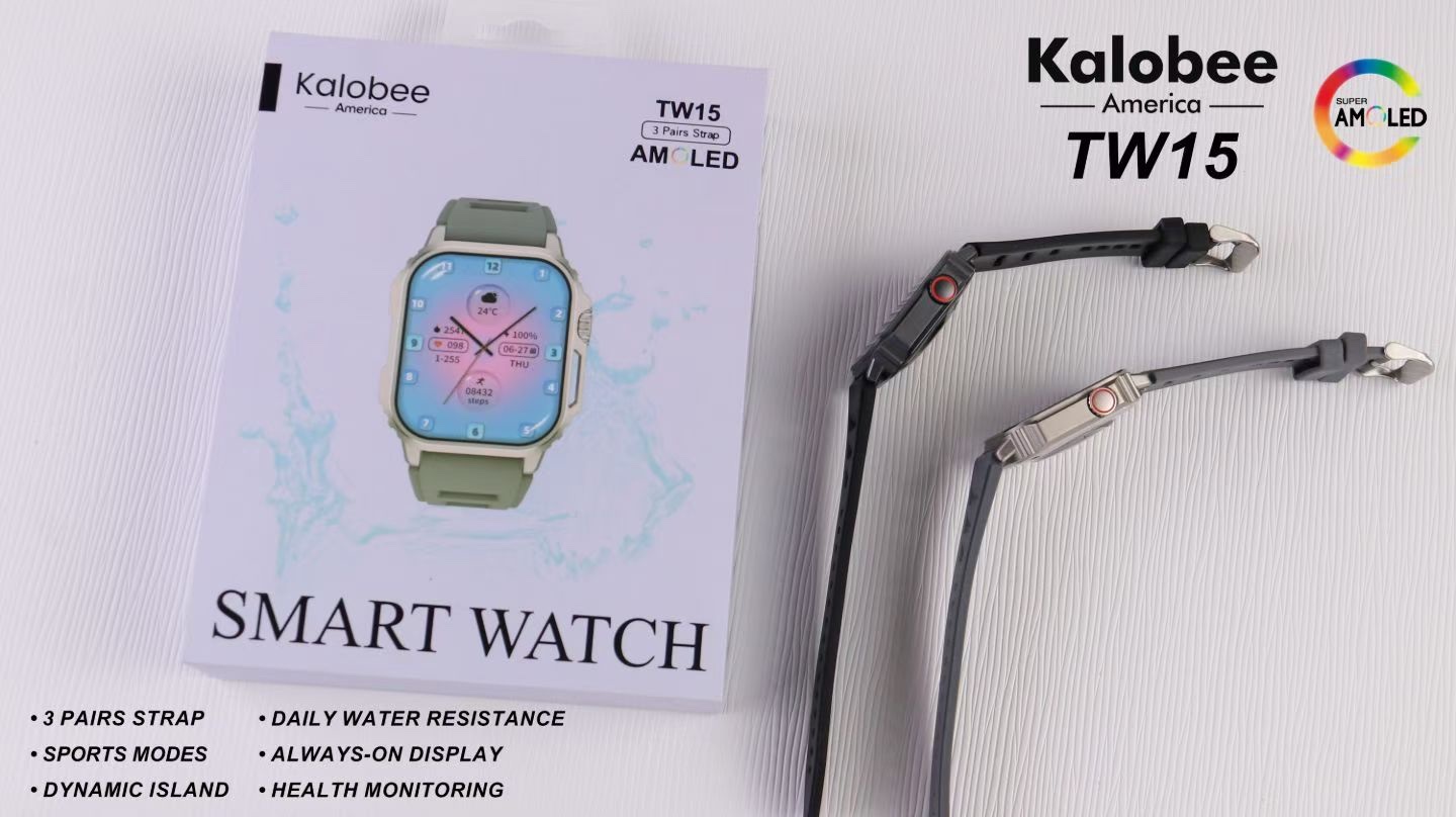 The TW15 high-quality men's smartwatch is designed for making and receiving calls, measuring heart rate, blood oxygen levels, sleep monitoring, and sports monitoring. It is a waterproof smartwatch detail image 3