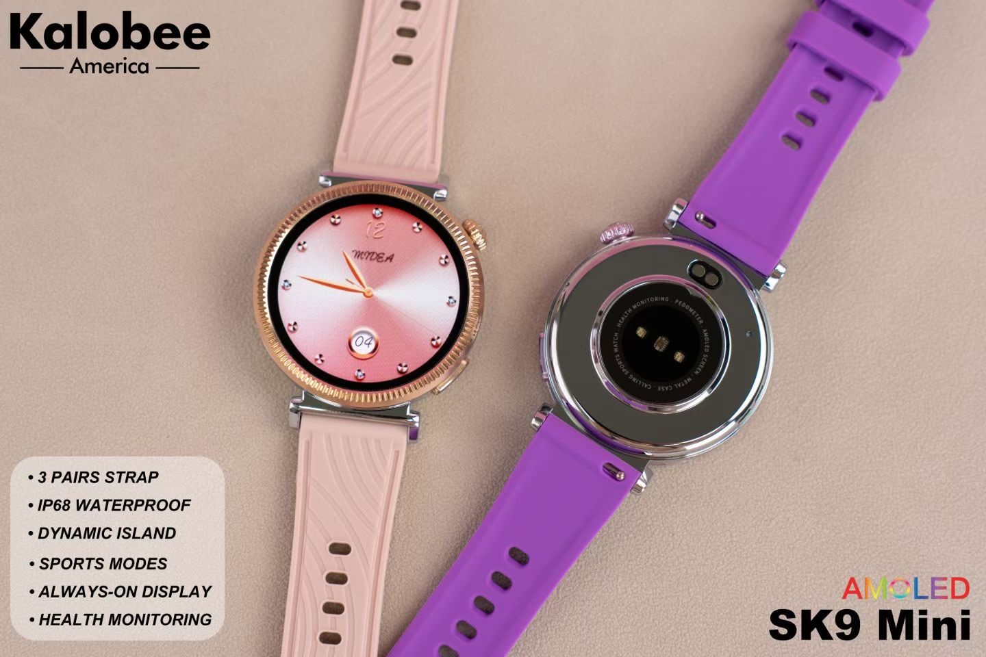 SK9 mini high-quality women's smartwatch for making and receiving calls, heart rate, blood oxygen, sleep monitoring, exercise monitoring, waterproof smartwatch Application Scenario