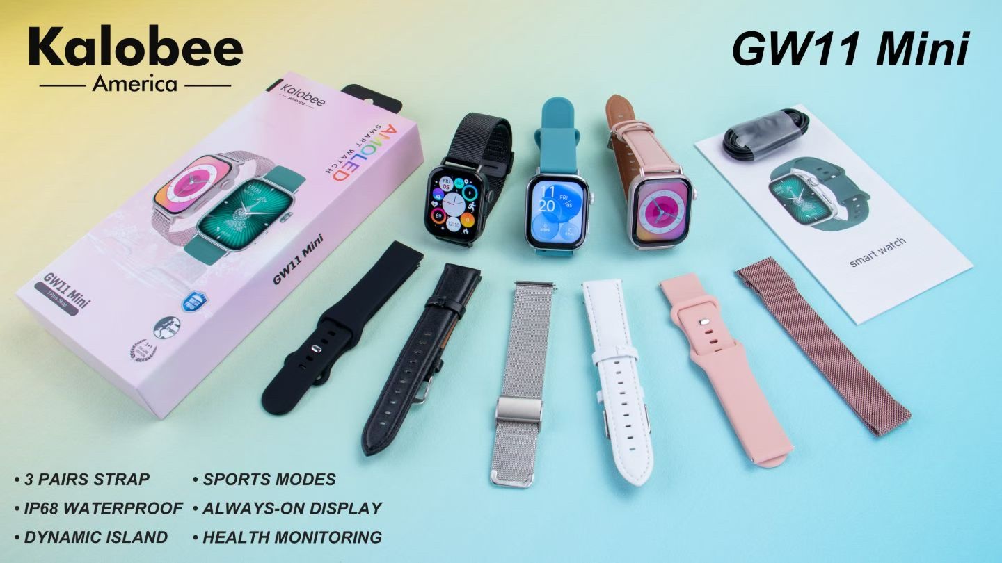 GW11 mini high-quality men's smartwatch for making and receiving calls, heart rate, blood oxygen, sleep monitoring, sports monitoring, and water resistance detail image 2