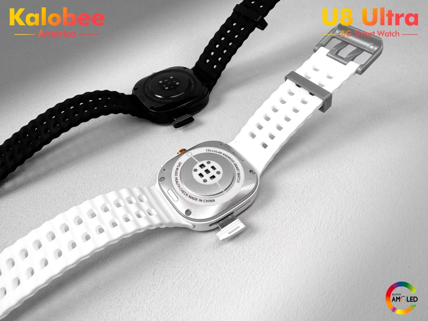 U8 Ultra high-quality SIM card-compatible men's smartwatch for making and receiving calls, heart rate, blood oxygen, sleep monitoring, and sports monitoring, waterproof smartwatch detail image 6