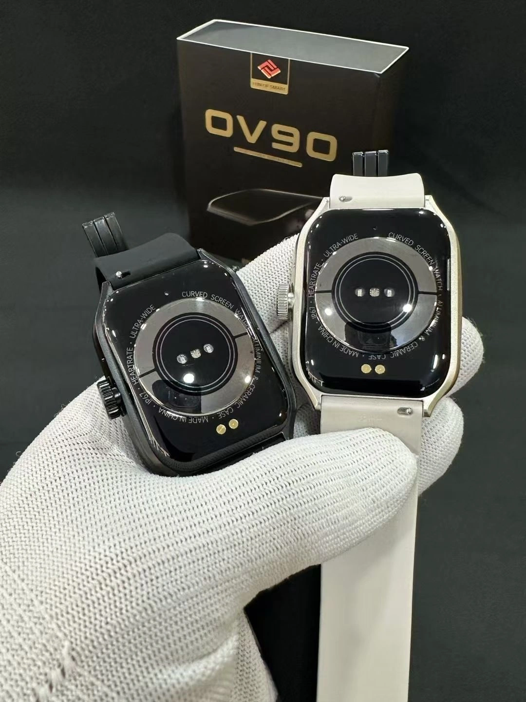 The OV90 high-quality men's smartwatch is designed for making and receiving calls, measuring heart rate, blood oxygen levels, sleep monitoring, and sports monitoring. It is a waterproof smartwatch detail image 7