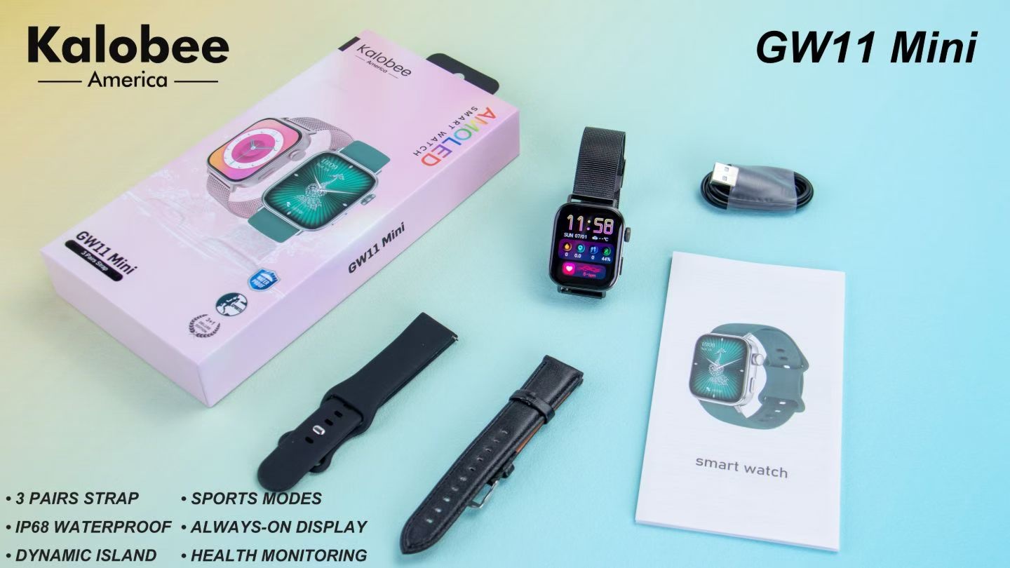 GW11 mini high-quality men's smartwatch for making and receiving calls, heart rate, blood oxygen, sleep monitoring, sports monitoring, and water resistance detail image 3