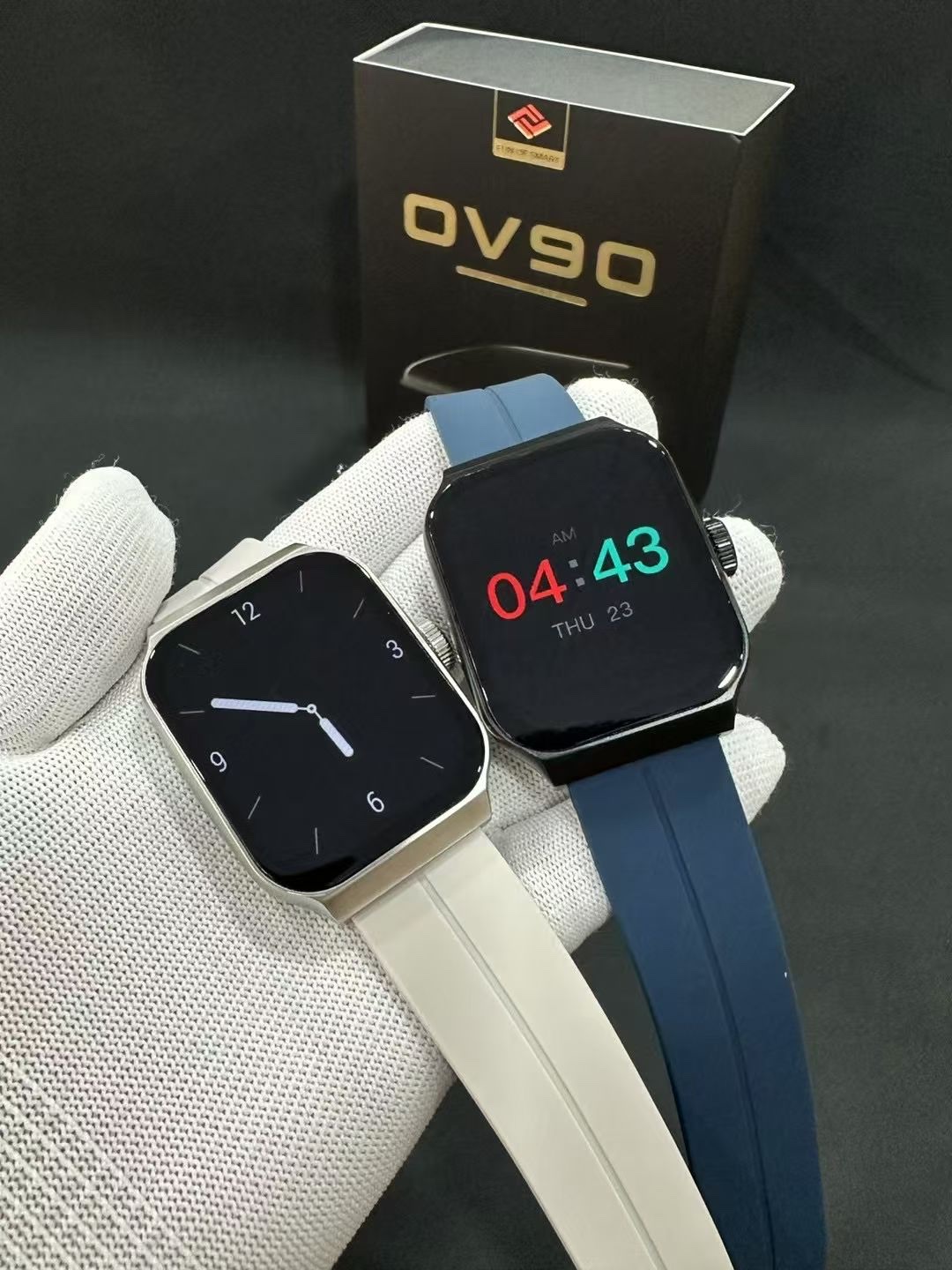 The OV90 high-quality men's smartwatch is designed for making and receiving calls, measuring heart rate, blood oxygen levels, sleep monitoring, and sports monitoring. It is a waterproof smartwatch detail image 6