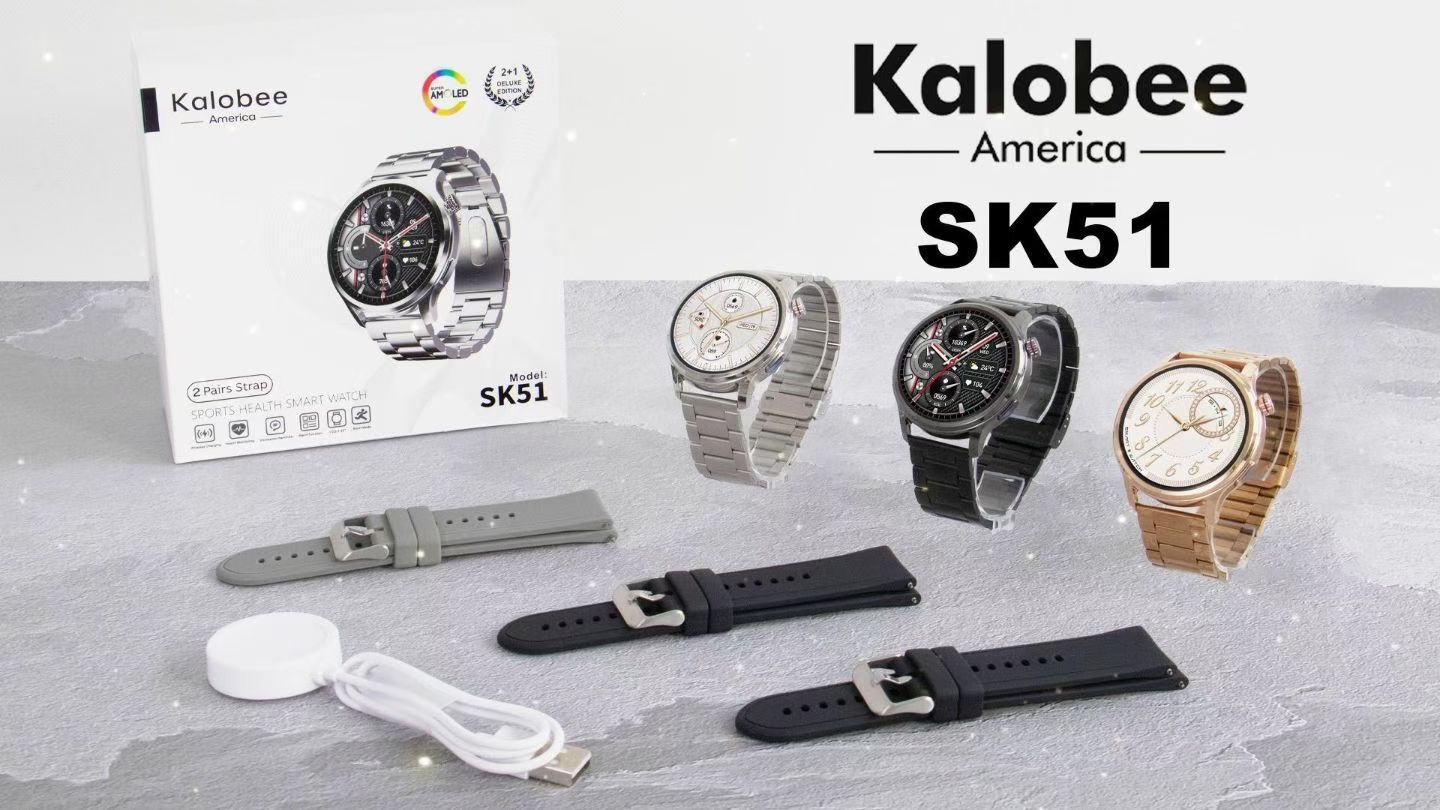 SK51 high-quality men's smartwatch for making and receiving calls, heart rate, blood oxygen, sleep monitoring, sports monitoring, waterproof smartwatch