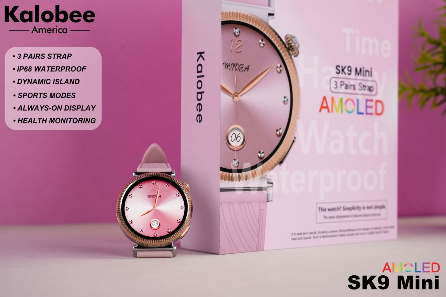 SK9 mini high-quality women's smartwatch for making and receiving calls, heart rate, blood oxygen, sleep monitoring, exercise monitoring, waterproof smartwatch detail image 9