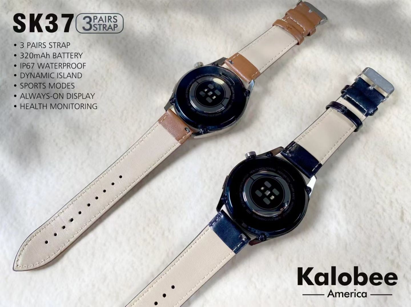 SK37 high-quality men's smartwatch for making and receiving calls, heart rate, blood oxygen, sleep monitoring, sports monitoring, waterproof smartwatch detail image 8