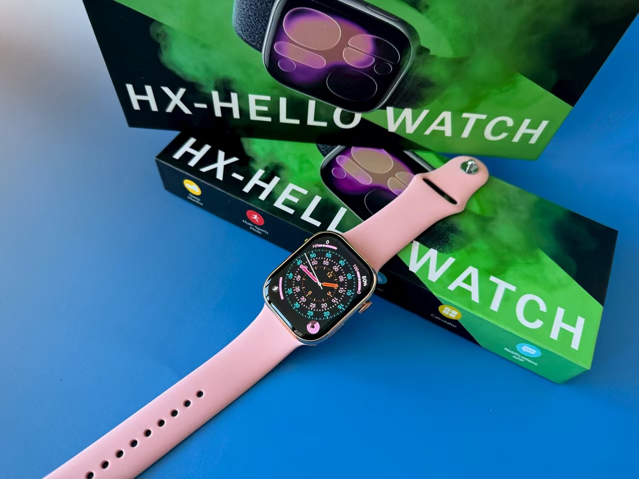 The HX-S11 high-quality smartwatch for both men and women is designed to make and receive calls, measure heart rate, blood oxygen levels, monitor sleep and exercise, and is waterproof Application Scenario