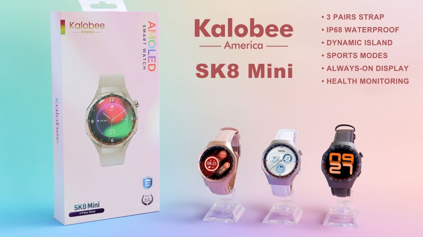 SK8 mini 高品质 女款智能手表 接打电话 测心率 血氧 睡眠监测 运动监测 防水智能手表详情图4