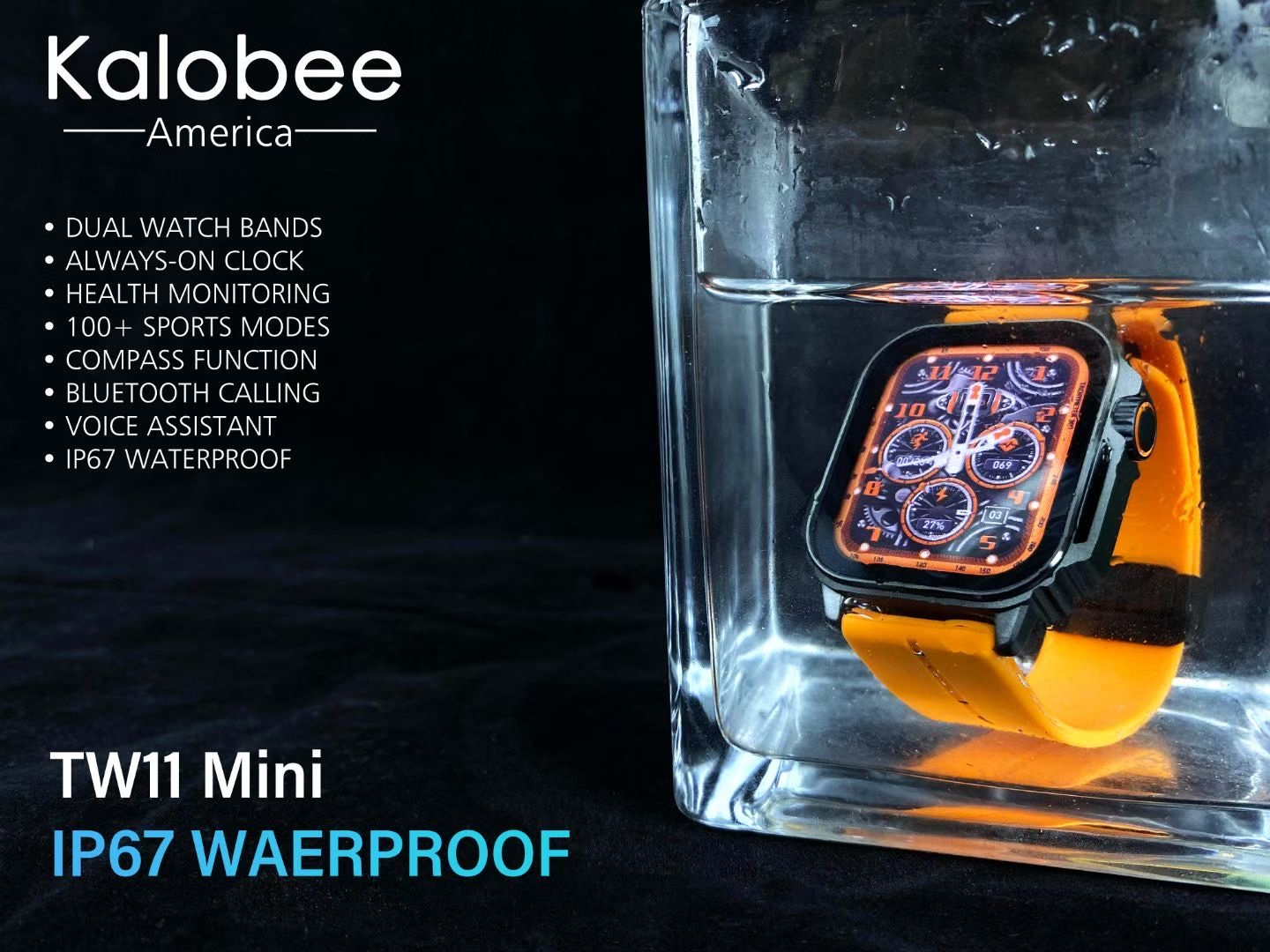 TW11 mini is a high-quality men's smartwatch that can make and receive calls, measure heart rate and blood oxygen levels, monitor sleep and exercise, and is waterproof detail image 6