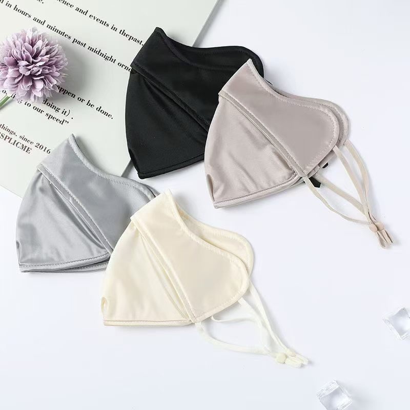 2026 New full-face sun protection mask, summer high appearance level ice silk UV protection cycling dust mask detail image 4