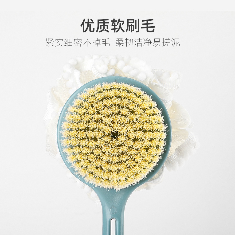 家用花柄双面浴球浴刷尼龙软毛洗澡刷沐浴刷洗浴搓澡搓背现货批发石纹浴刷 Application Scenario