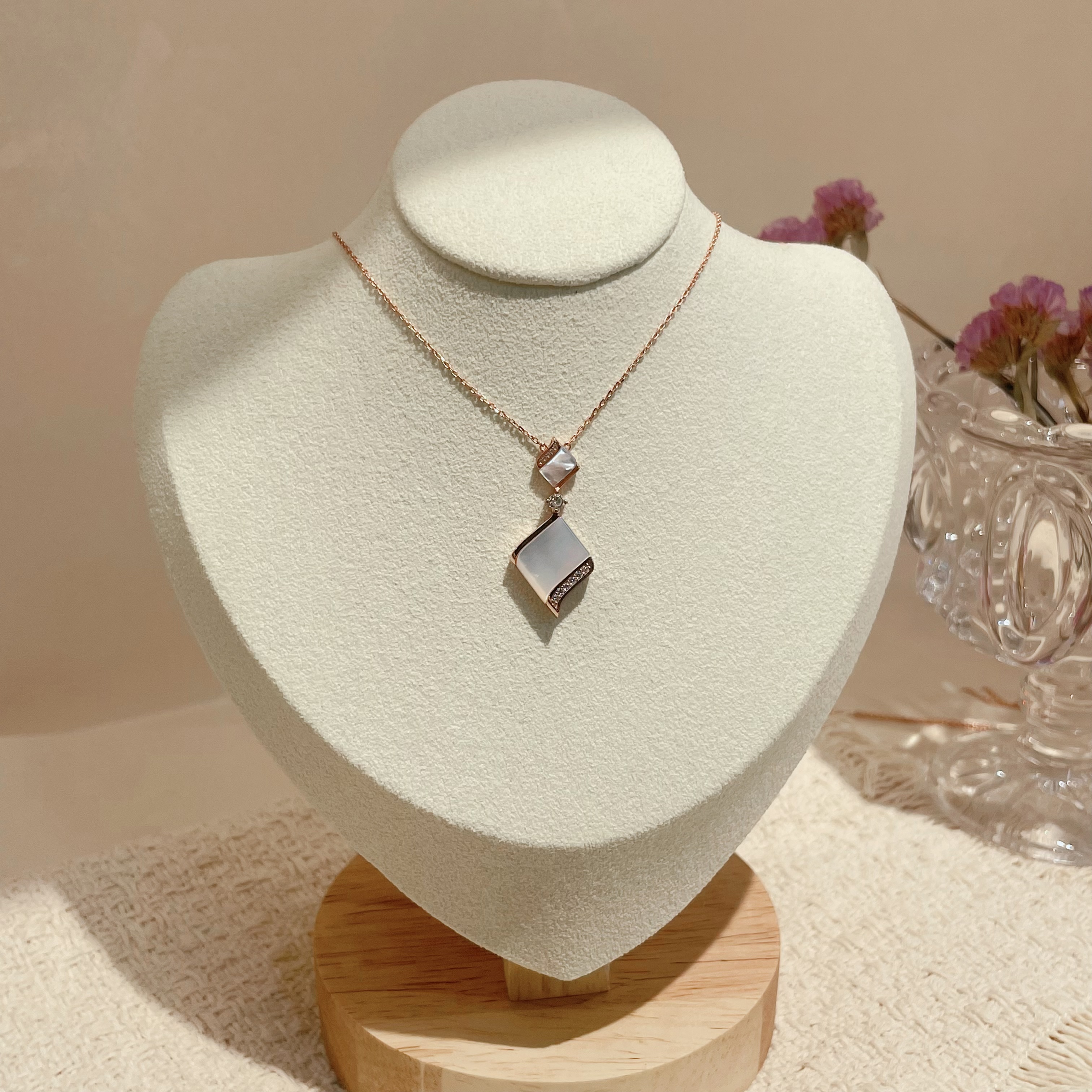 【 Star's Same Style 】 NOLYN Door Series Southern Canopy Necklace, 925 silver jewelry, High-end collarbone chain, 925 pure silver plated with 18k gold