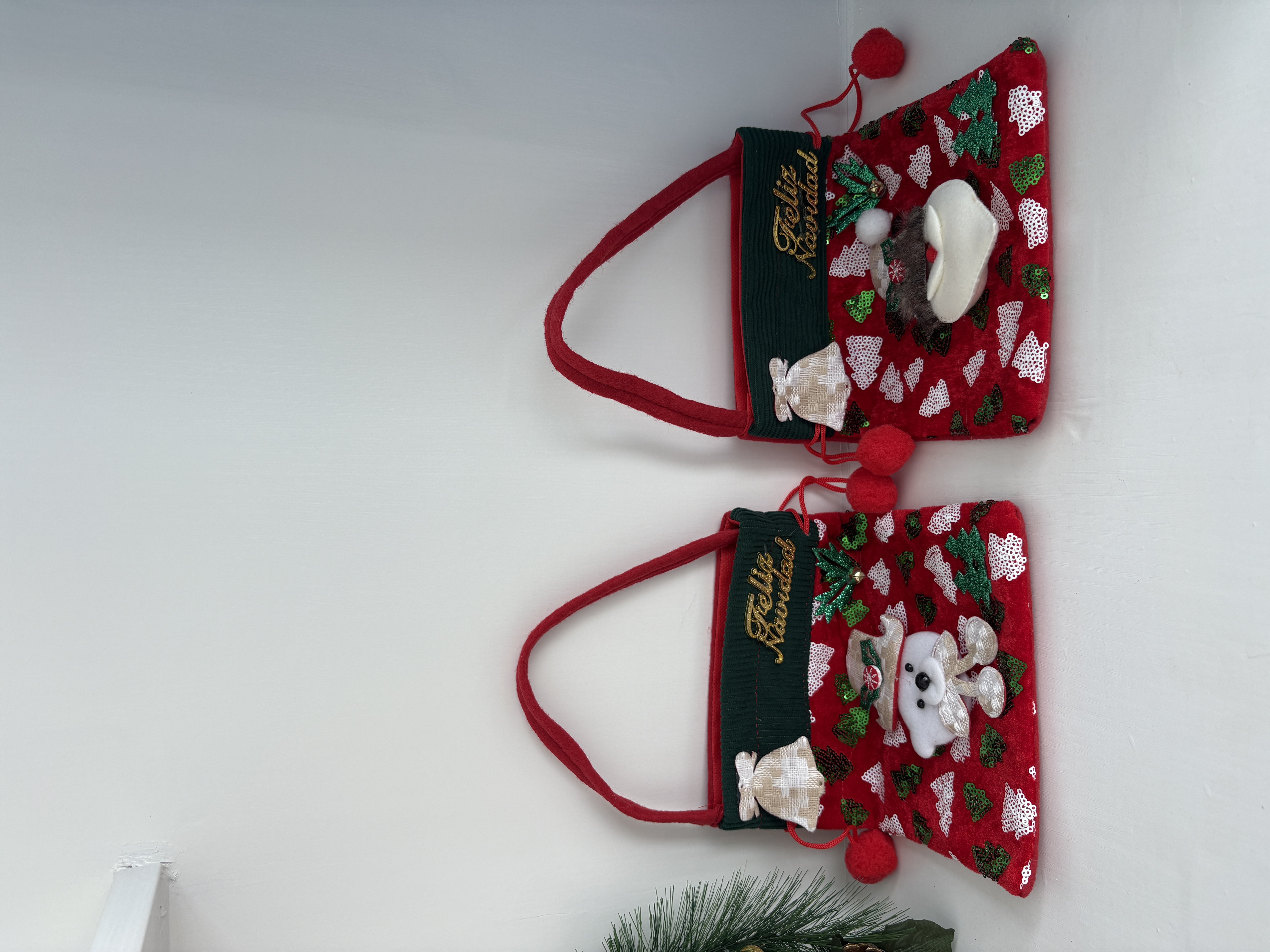 儿童糖果袋圣诞节礼物包装袋圣诞礼品挂件圣诞节装饰品