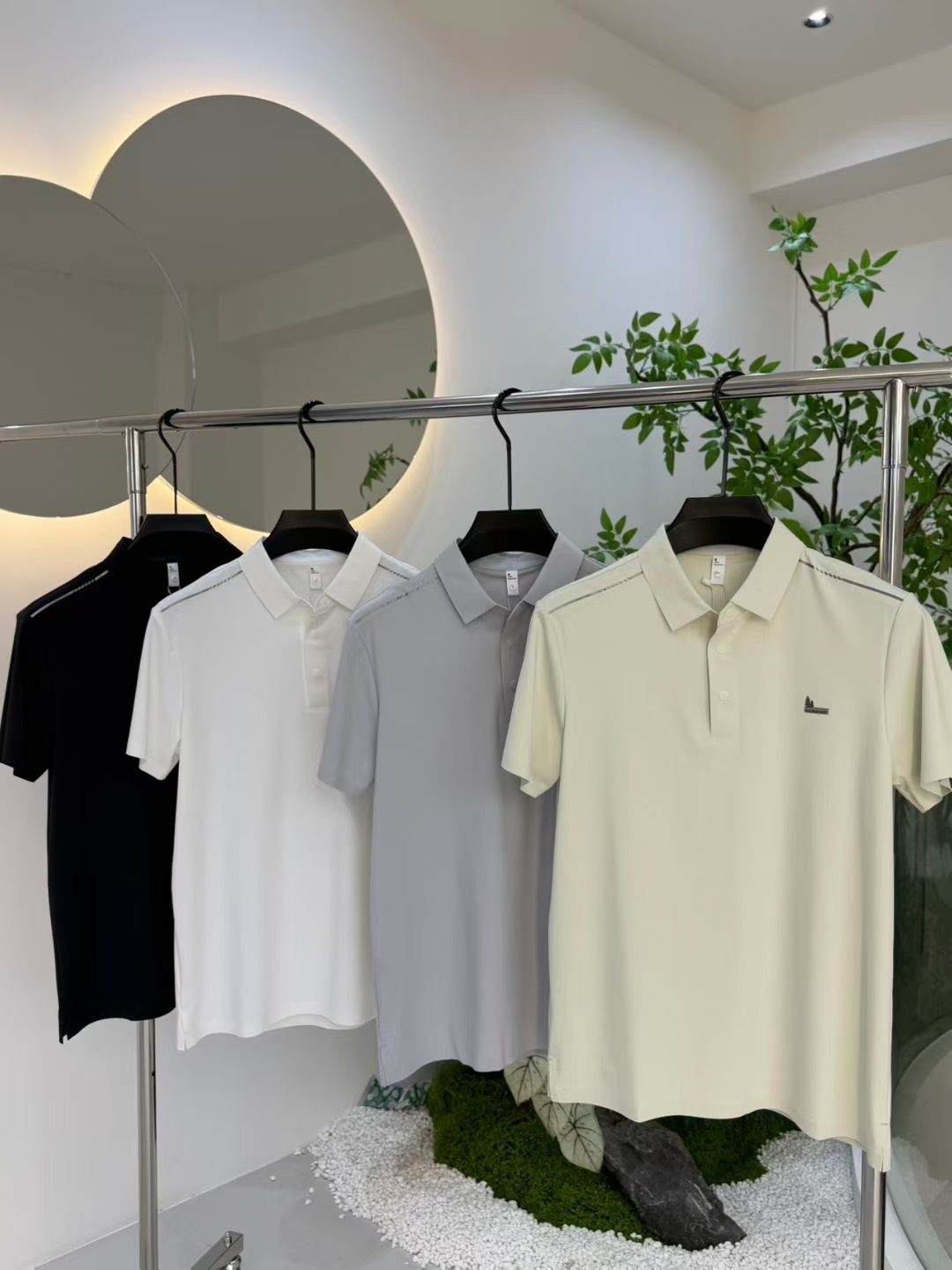 Quick-drying men's casual wear with breathable, comfortable and loose fit