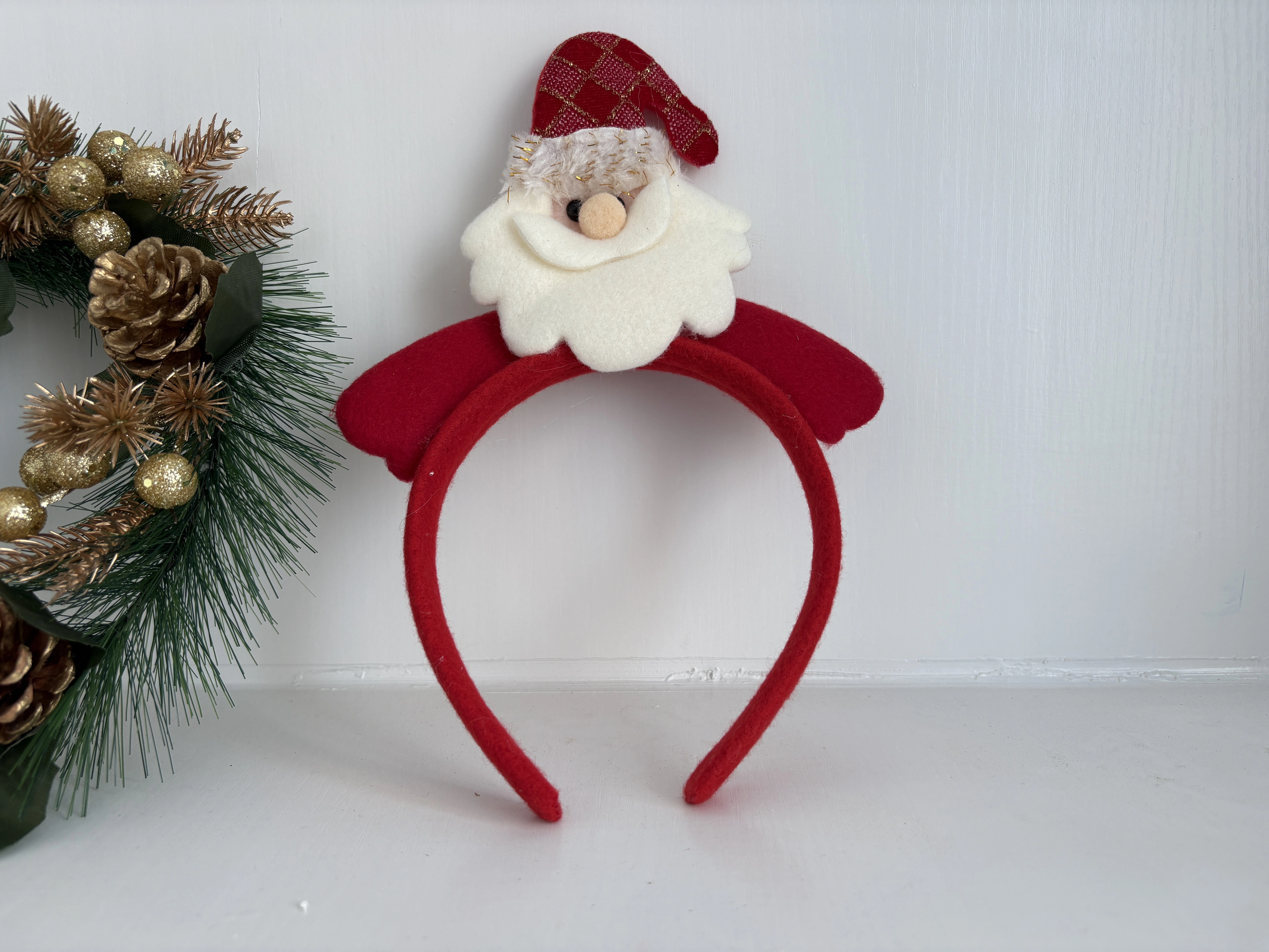 New Christmas decorations: Christmas headbands, Santa Claus hairbands, and Christmas party atmosphere decoration items detail image 4