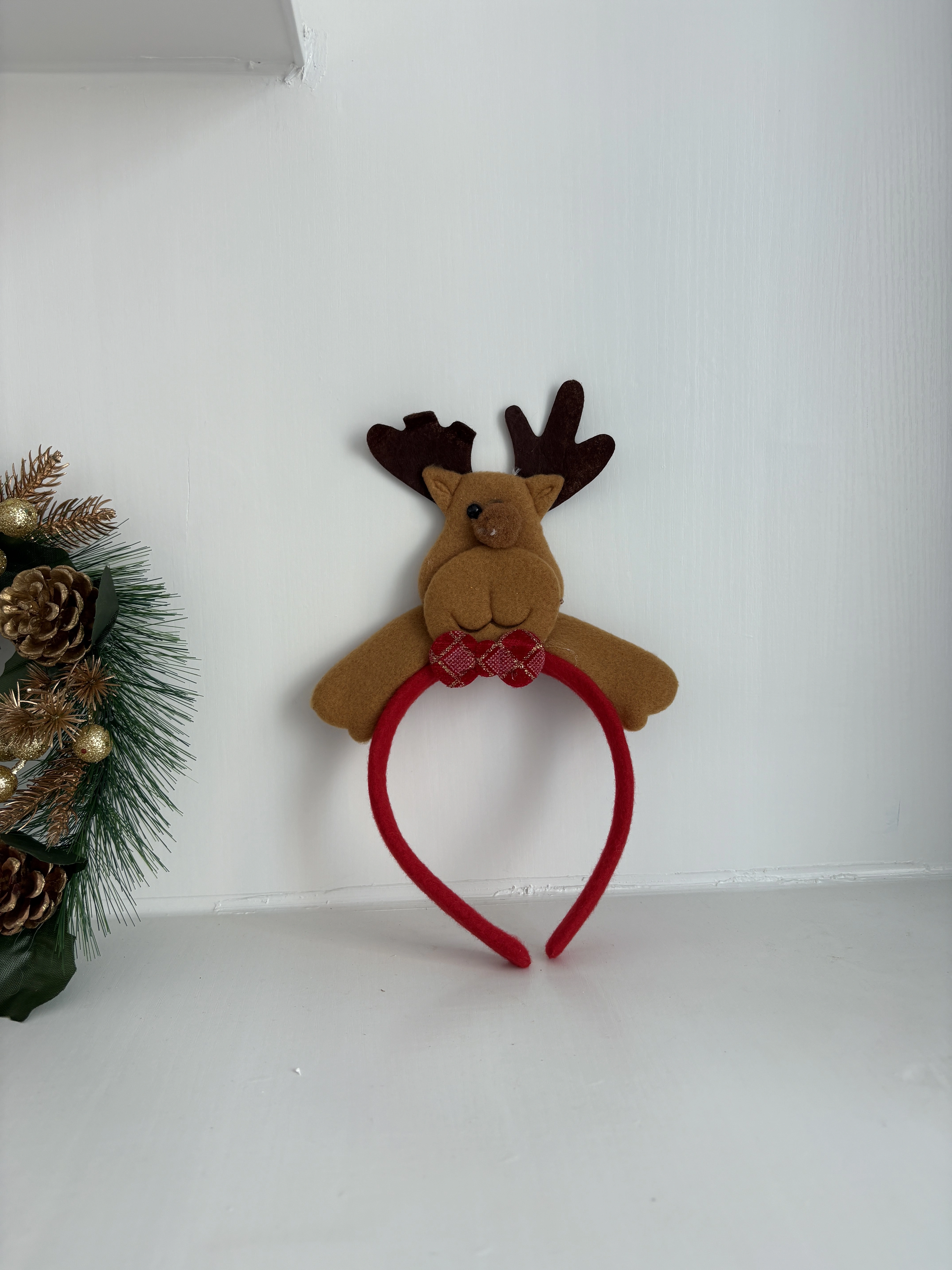 New Christmas decorations: Christmas headbands, Santa Claus hairbands, and Christmas party atmosphere decoration items detail image 5