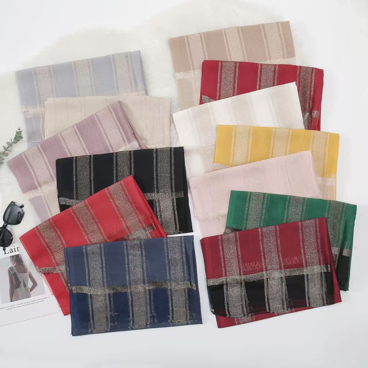  四季长款保暖防晒两用丝巾时尚高端洋气70*190