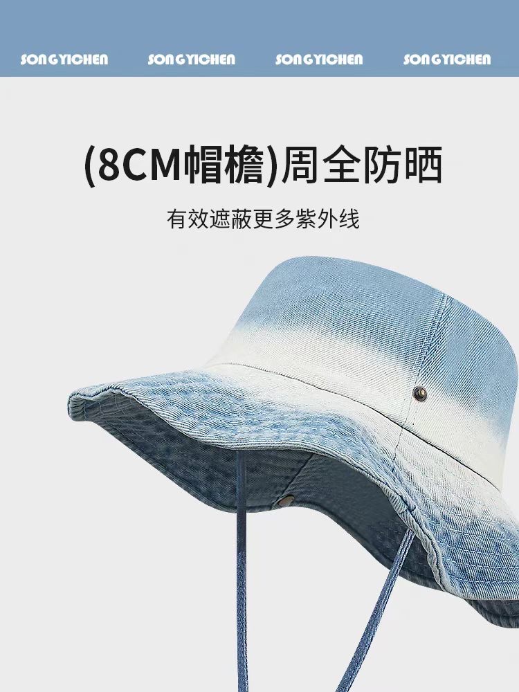 Sun hats, sun protection hats, UV-blocking outdoor sports hats, summer sun protection hats for women, summer outdoor Item Picture
