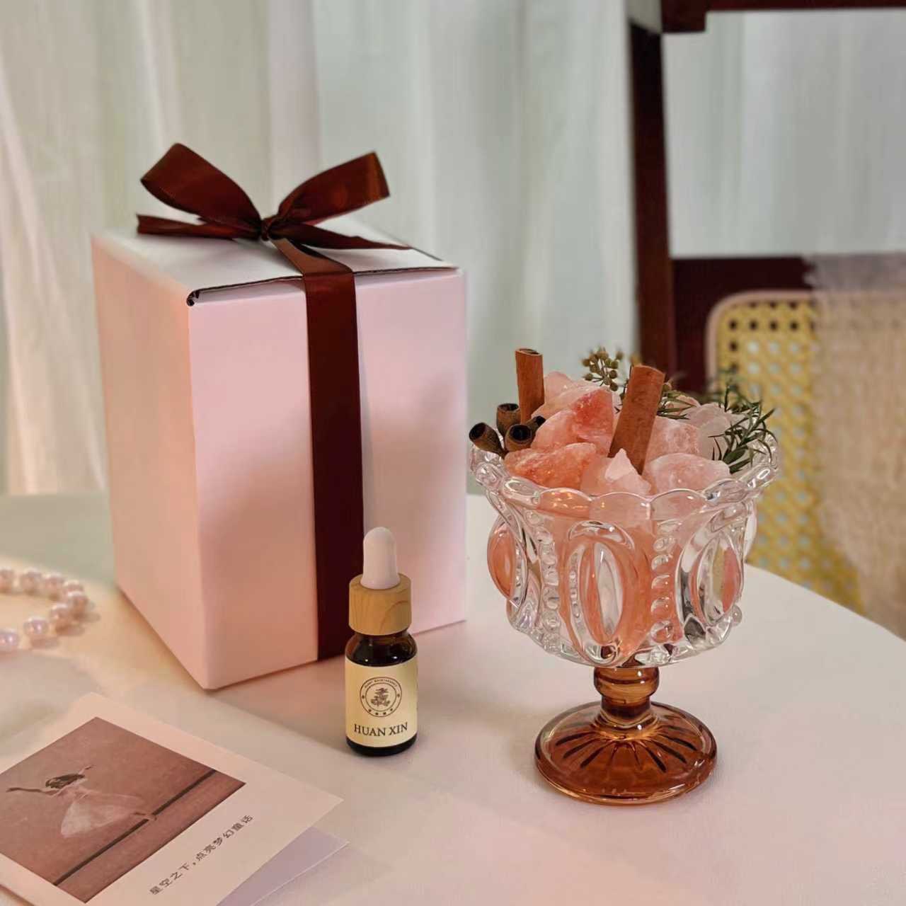 كؤوس المثلجات الداخلية تحتوي على زيت معطر عالي الجودة بدون نار detail image 5