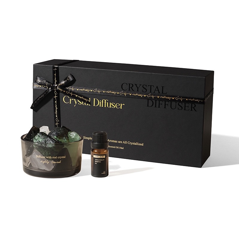 Aromatherapy manufacturer's diffuser stone, crystal stone, flameless aromatherapy essential oil, indoor aromatherapy, aroma gift processing and customization aromatherapy detail image 6