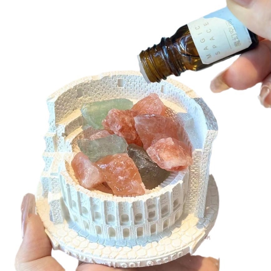 扩香石香薰卧室内持久家用房间摆件晶石礼物小众高级精油无火香氛 